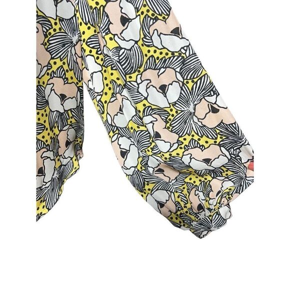 Veronica Beard Silk Floral Button Up Blouse Size 2 - Picture 2 of 5